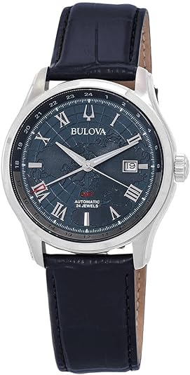 Relógio Bulova Classic Wilton Gmt 96B385