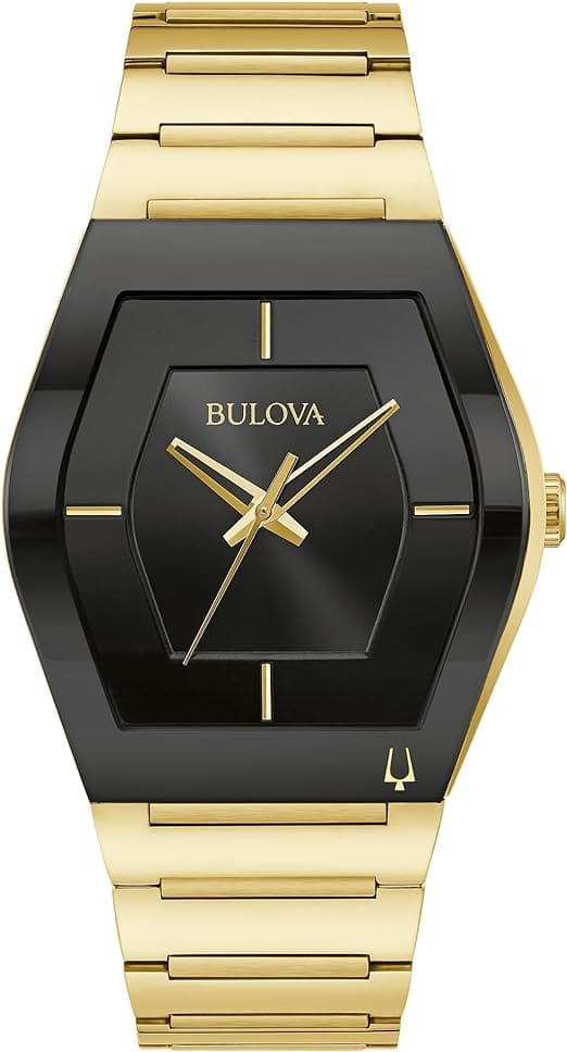 Relógio Bulova Gemini Lady Dourado 97L164