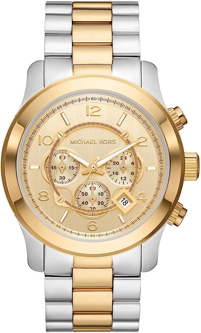 Michael Kors icônico reedição Runway Chronograph Watch, 45mm - ‎ MK9075 - FBStorex