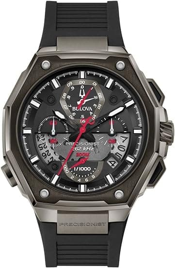 Relógio Bulova Precisionist Cronógrafo Preto 98B358