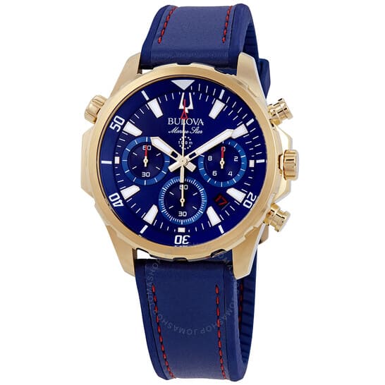 Relógio  Masculino Bulova Marine Star Cronógrafo 97B168