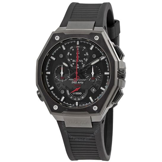 Relógio Bulova Precisionist Cronógrafo Preto 98B358