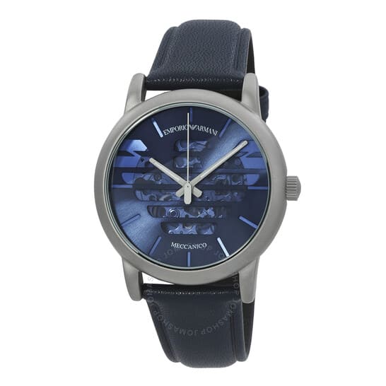 Relógio Masculino Emporio Armani Mostrador Azul AR60030