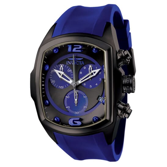 Relógio masculino Invicta Lupah Revolution Blue Rubber 6729