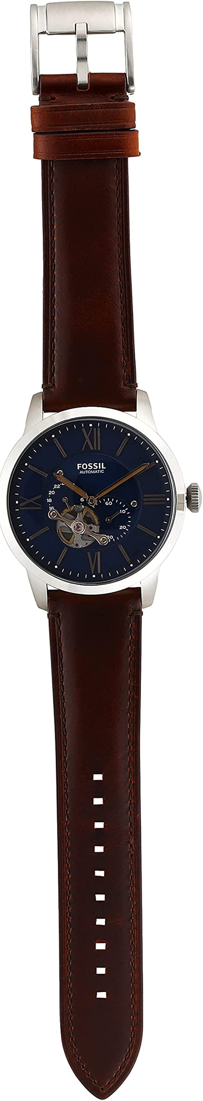 Relógio Automático Mecânico Fossil Masculino Townsman em Aço Inoxidável(ME3110) - FBStorex