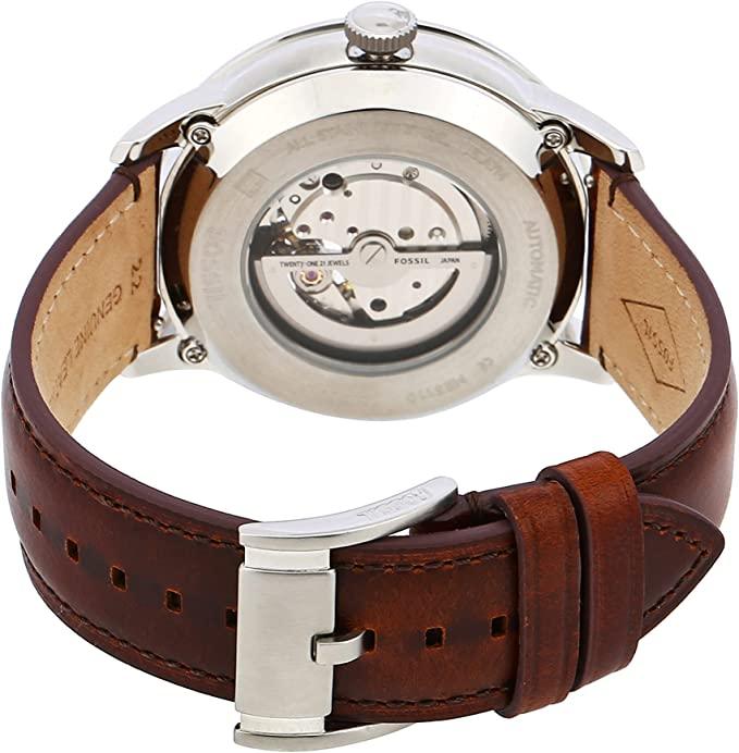 Relógio Automático Mecânico Fossil Masculino Townsman em Aço Inoxidável(ME3110) - FBStorex